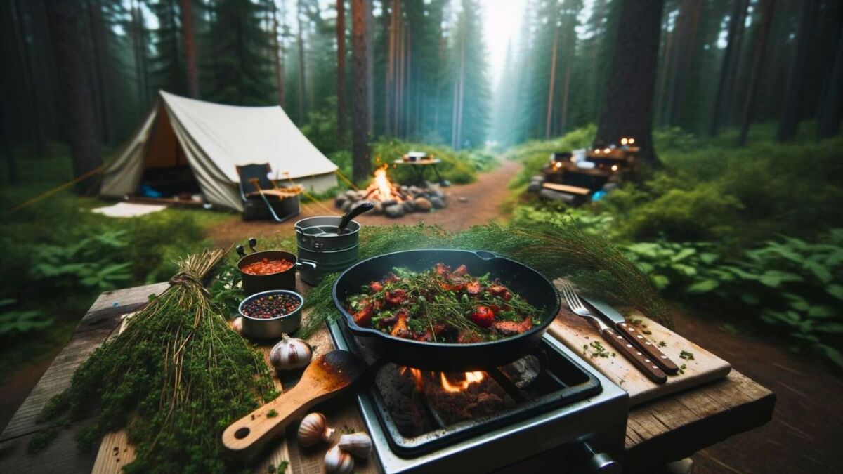 9 Recipes with Wild Herbs for Camping and Outdoor