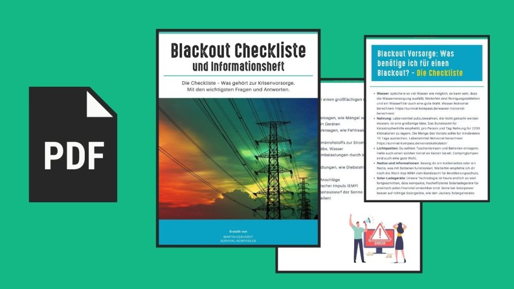 Blackout Checkliste Vorschau