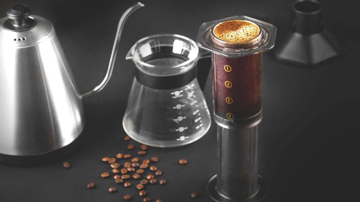 aeropress camping kaffee machen