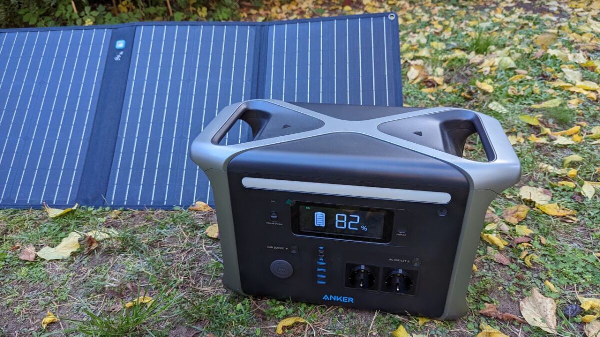 Im Test: Die Anker PowerHouse 757 mit dem Anker 625 Solarpanel