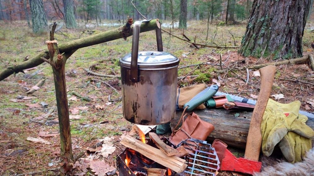 Der Billy Pot von Zebra - ein wunderbarer Bushcraft-Kochtopf für das Lagerfeuer