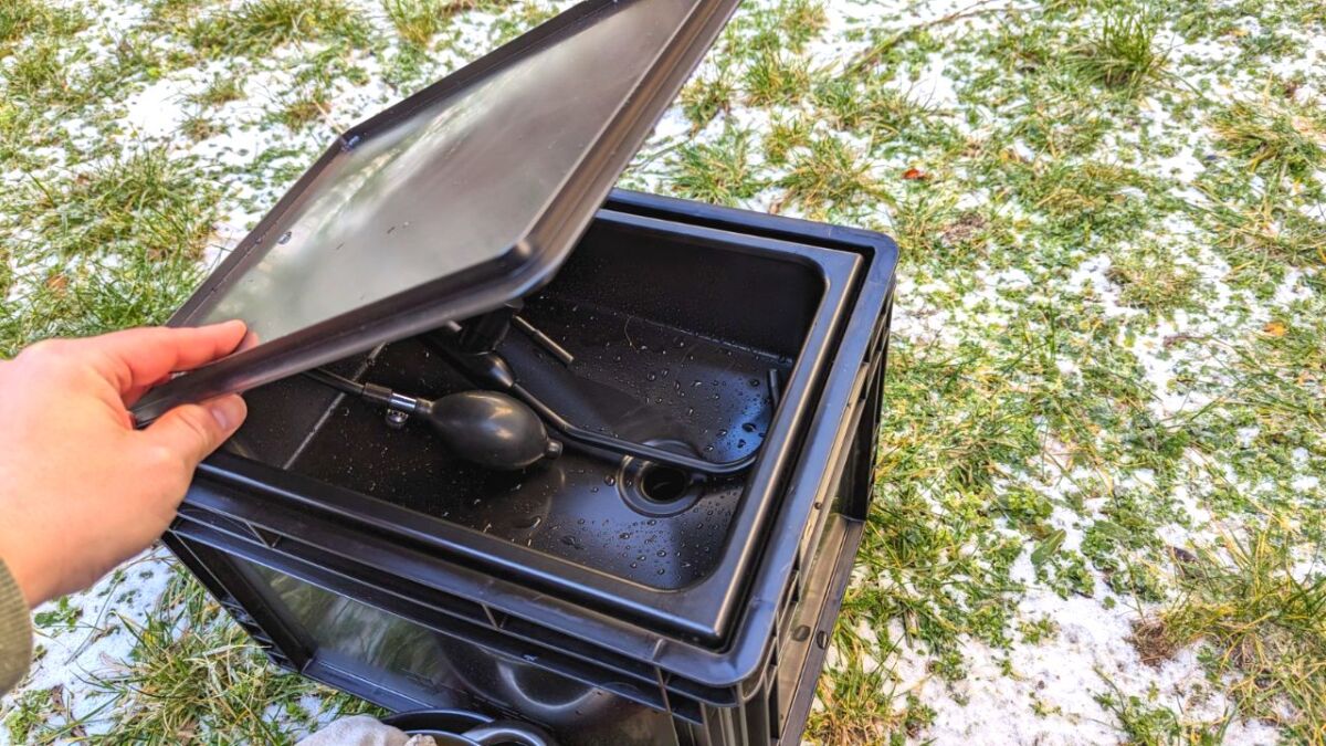 ➡️ BOXIO-WASH - Mobile Washing Station For Camping & Outdoor