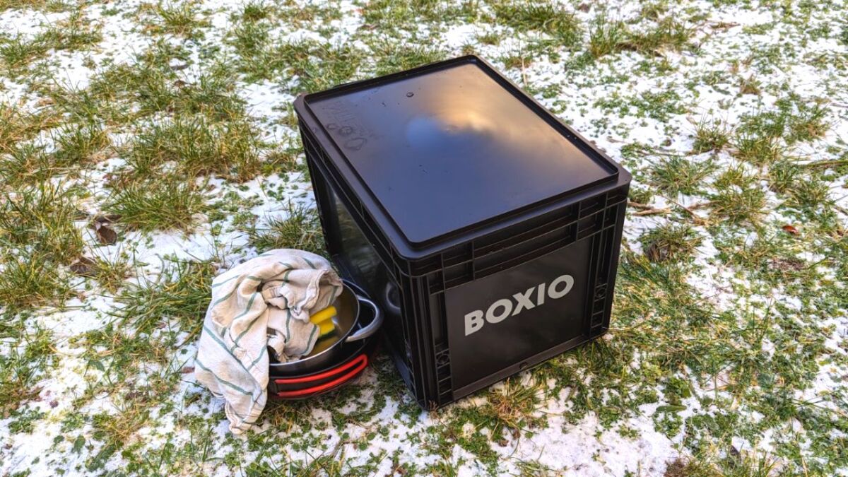 BOXIO - WASH: Your portable camping sink