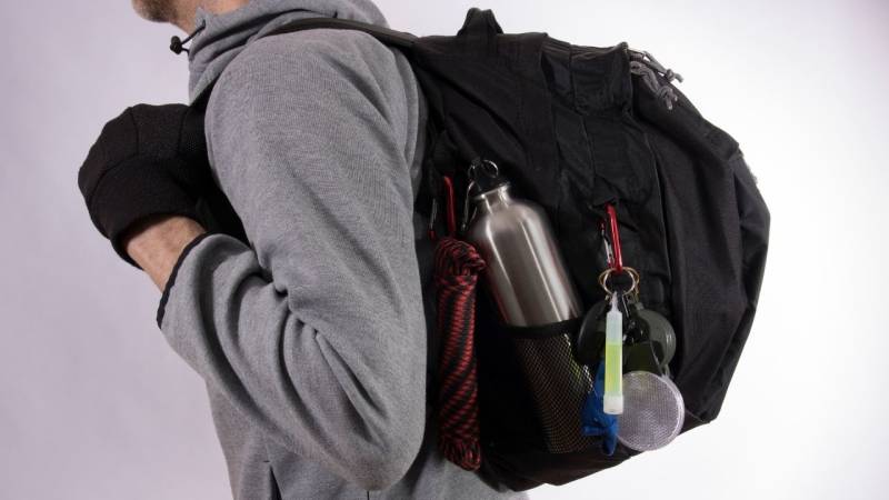 For the event that you have to leave your house or apartment, you should have an emergency backpack (Bug Out Bag)