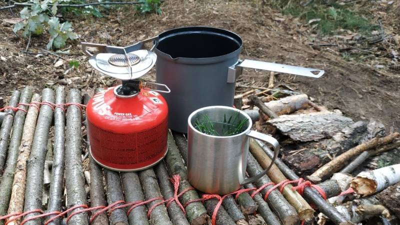 Bushcraft also means that you deal with preparing meals