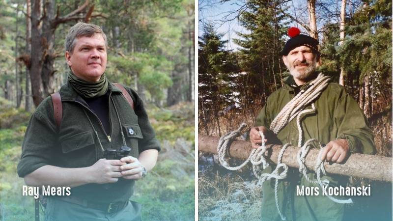 Bushcraft Legenden: Ray Mears und Mors Kochanski