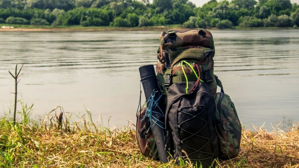 Ein Rucksack ist essenziell, damit du die Hände frei hast zum Arbeiten