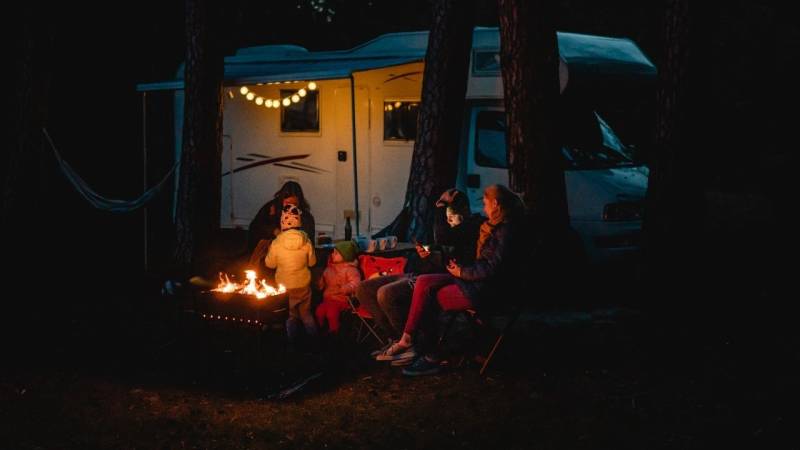 camping lichterkette