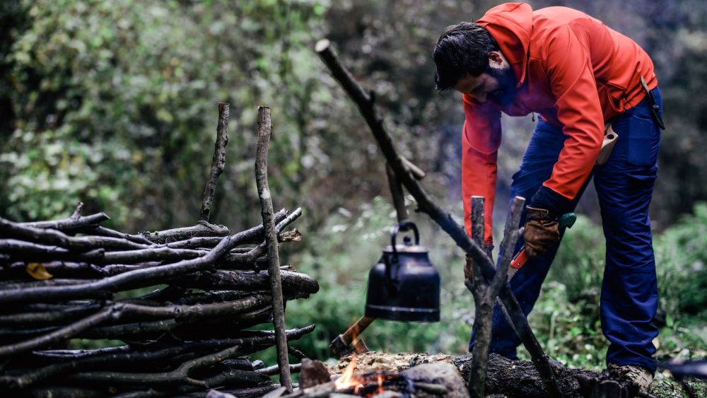camping verbessern probiere bushcrafting