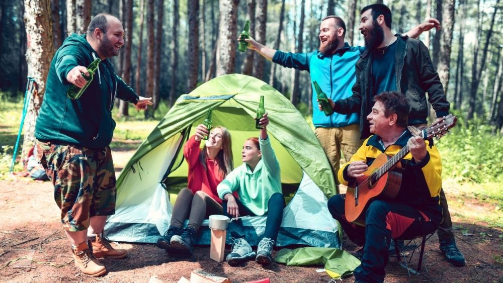 campingplatz bier musik