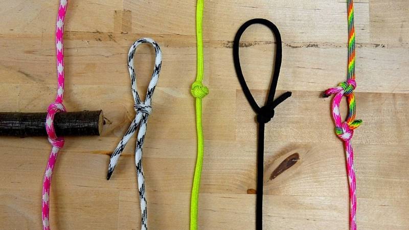 Learn this basic knot and you can easily tie four more [with picture guide]