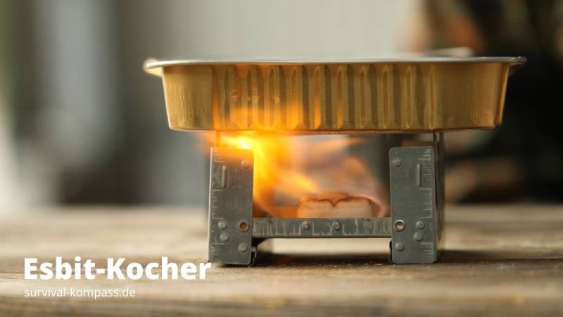 Esbit stoves: incredibly small and light