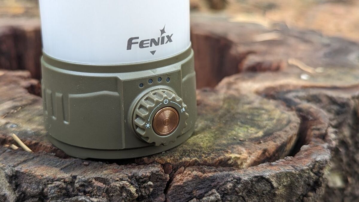 fenix cl26r pro led campingleuchte test review drehschalter