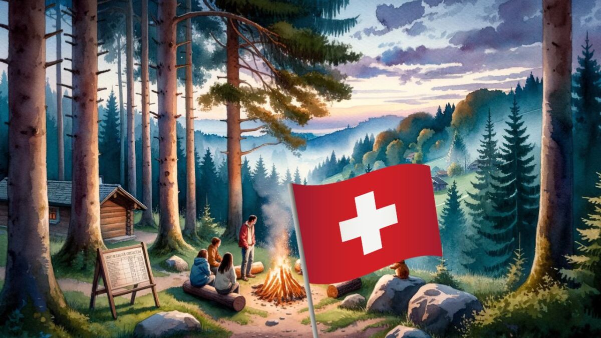 Making fire in Switzerland: Where is it allowed in the forest and what needs to be considered?