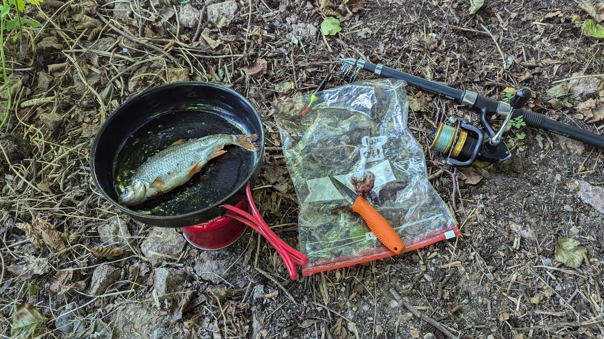 Aus dem Fluss in die Pfanne - das ist Catch n' Cook