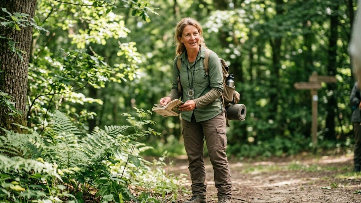 gruener wald wanderin buch