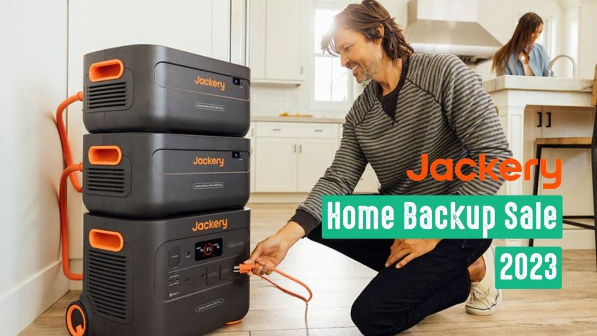Home Backup Sale: Jackery Powerstations jetzt bis zu 30 % reduziert!
