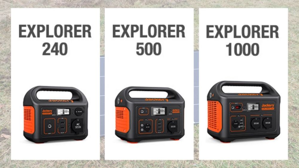 Overview of the Jackery Explorer series