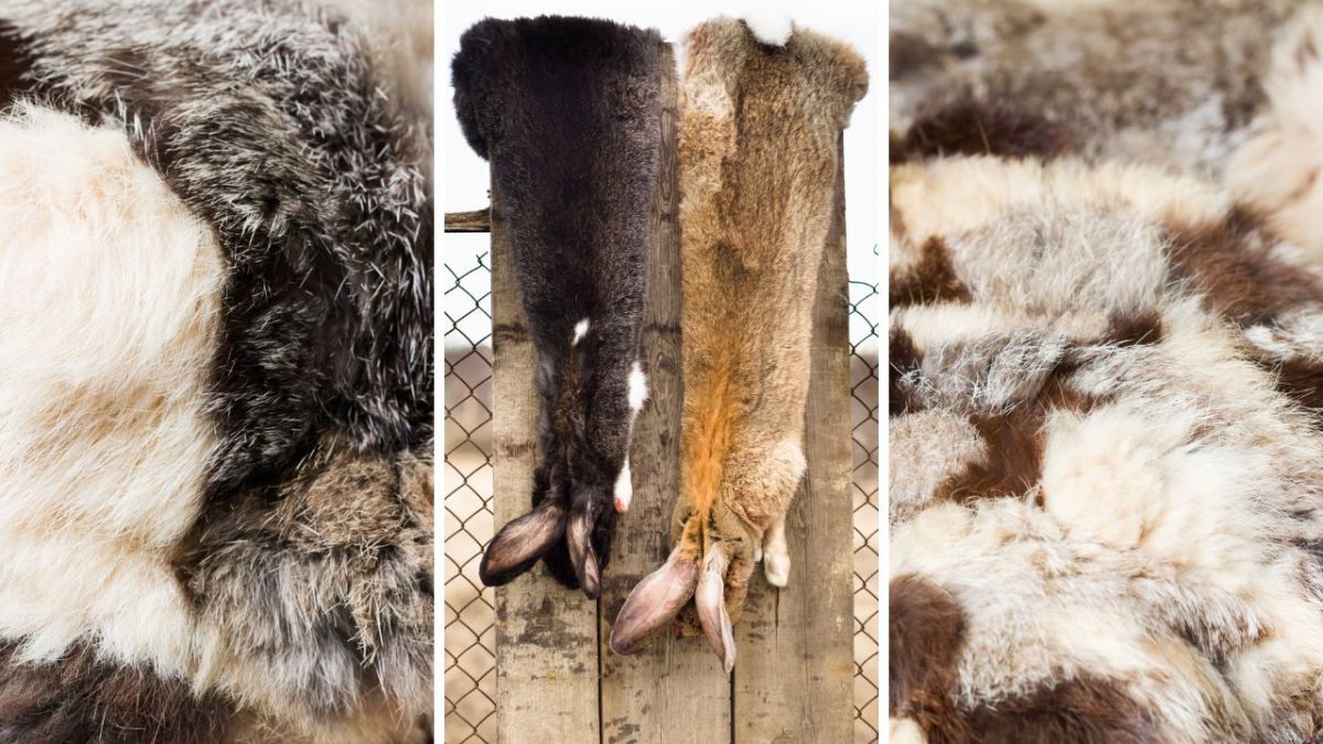 Keeps you warm and blocks the wind – Animal fur