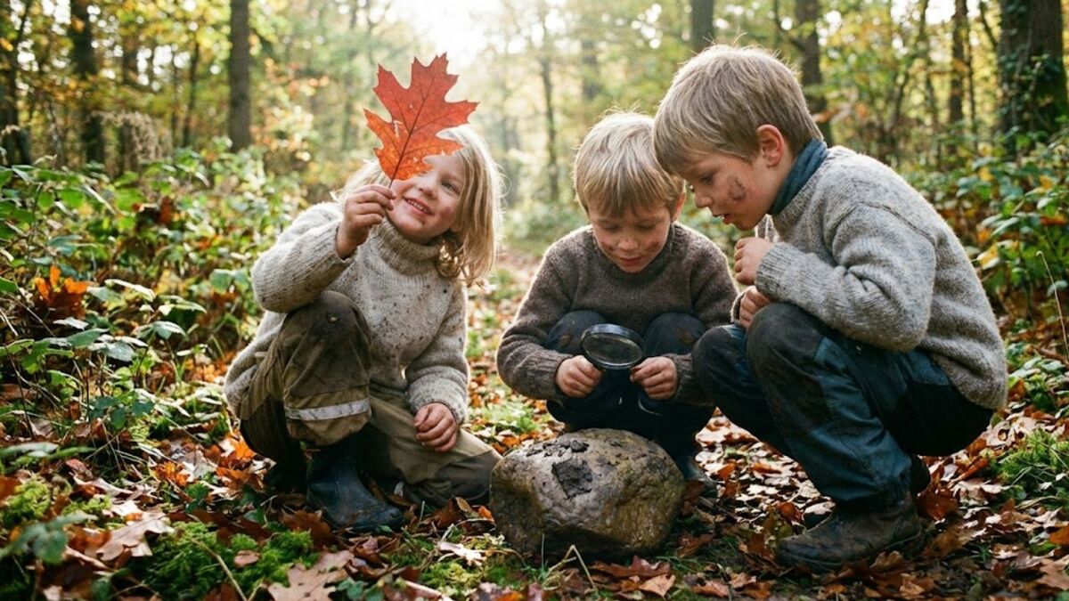 11 Fehler, die selbst erfahrene Naturpädagoginnen machen kinder suchen und sammeln im wald