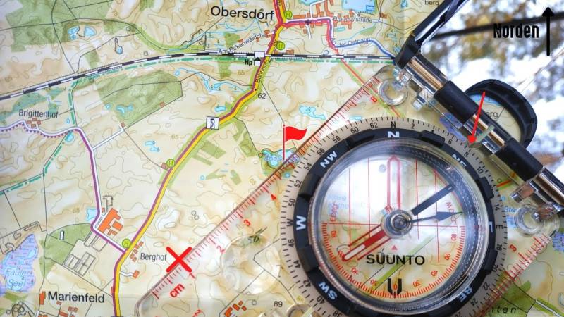 ➡️ How To Use A Compass With A Map? [Beginner Guide]