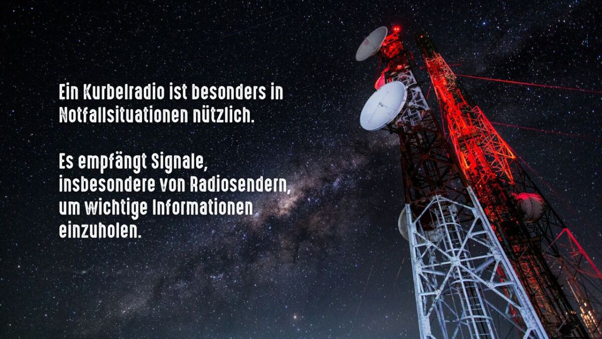 kurbelradio nuetzlich wann