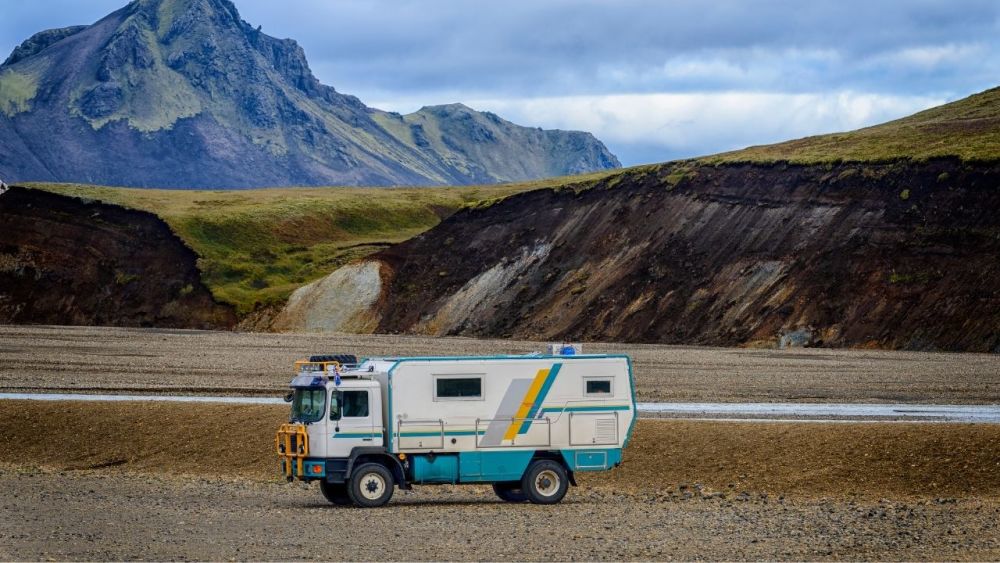 Even such mobile homes are perfectly suited for crisis preparedness