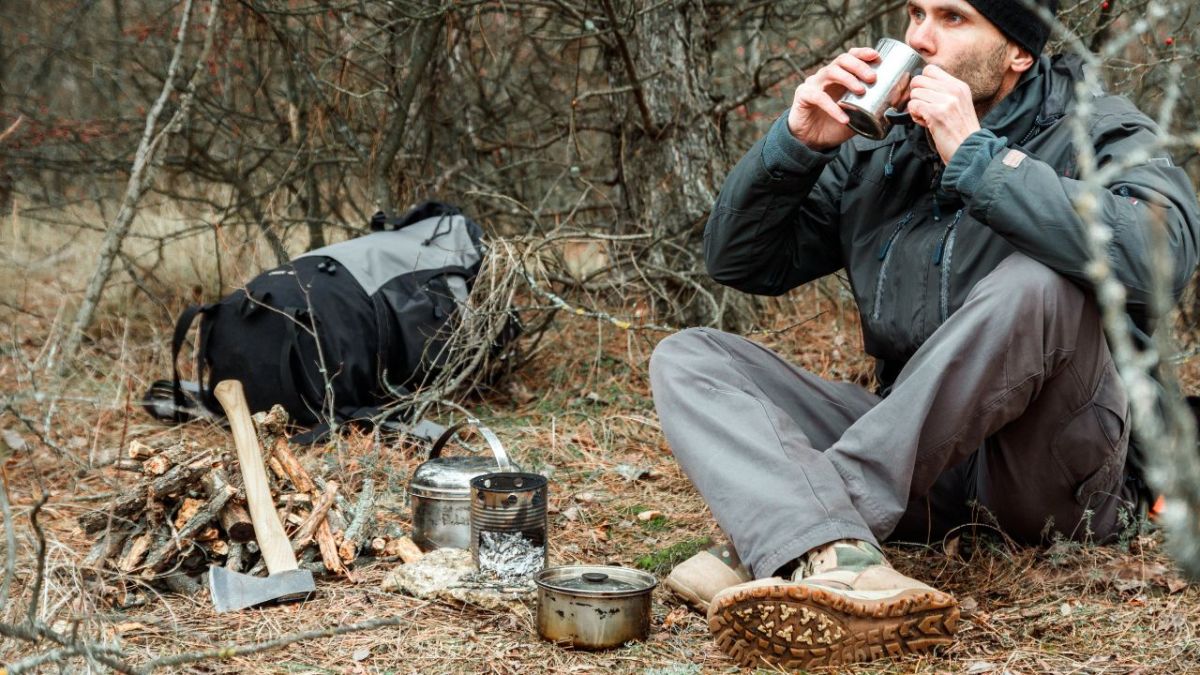 When bushcrafting, you should invest in a sturdy outdoor pants