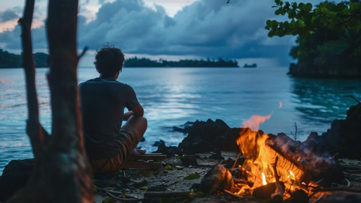 Survival vacation: Alone or in a group?