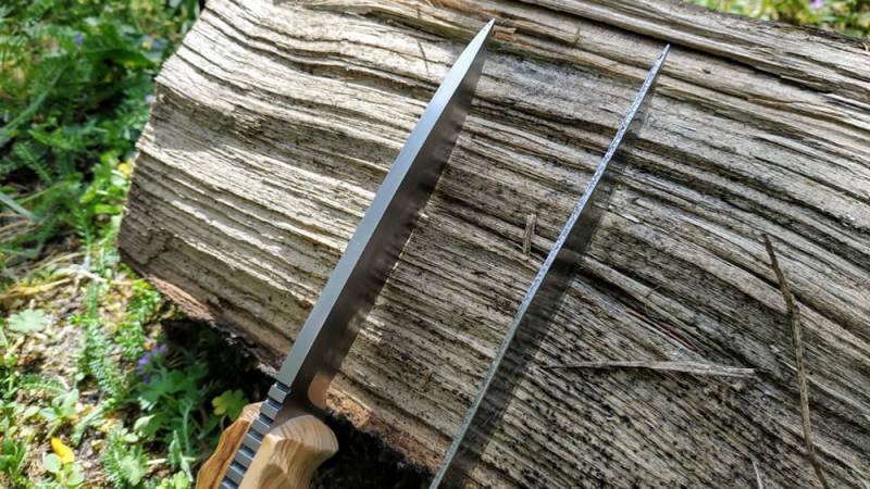 Thick and thin knives