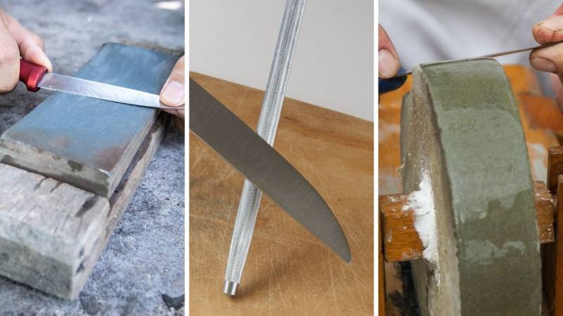 Mit professionellen Schleifmethoden werden deine Messer definitiv sehr scharf