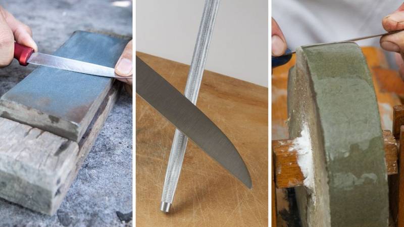 Professional sharpening methods will definitely make your knives very sharp