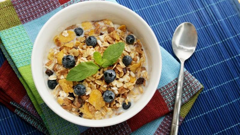 Muesli is delicious and full of power