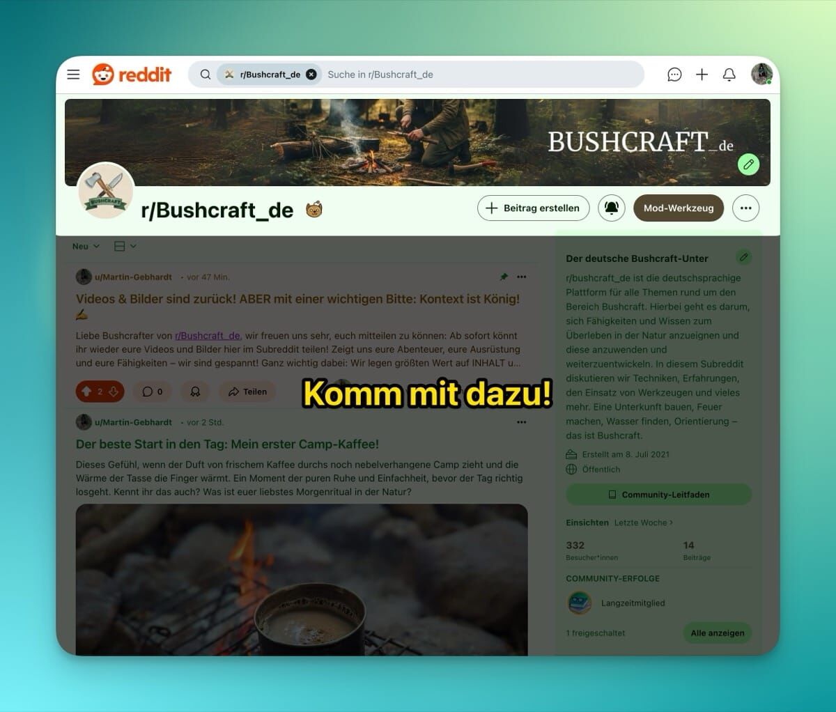 Die F.I.A.B. Mail (Freitag, 03.10.2025) nl reddit bushcraft optimiert