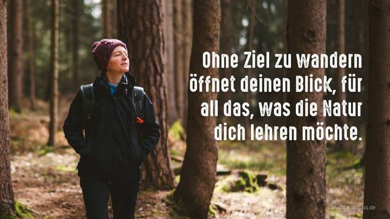 ohne ziel wandern oeffnet blicke