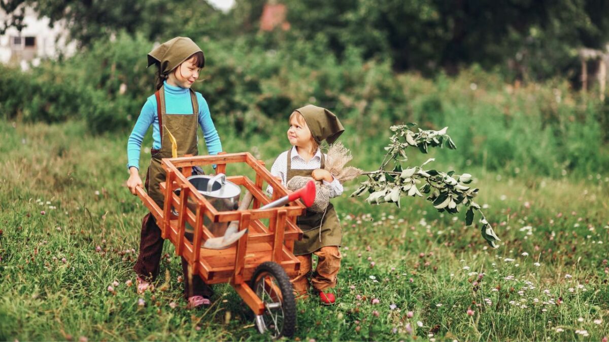 58 Outdoor Ideen für Kinder im Garten – die große Liste