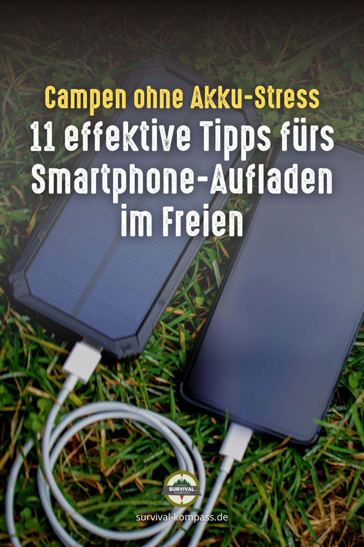 11 praktische Tipps zum Aufladen deines Handys beim Camping