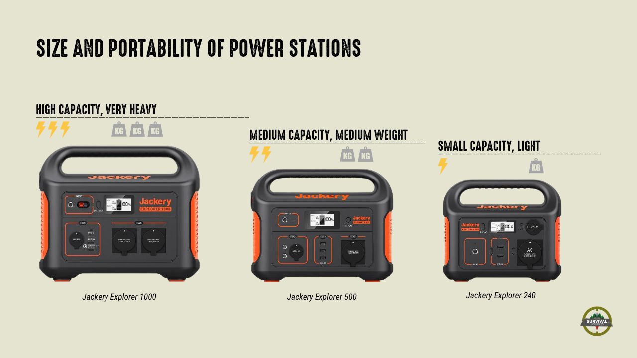 Power Station Buying Guide: Size and Portability