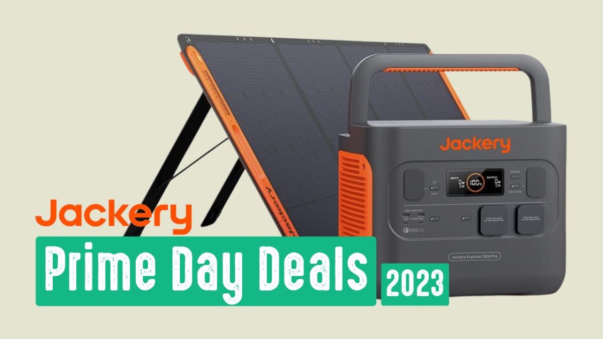 Prime Day Special: Discounts on all Jackery Powerstations, solar panels and solar generators for your next outdoor adventure (up to 40% off)