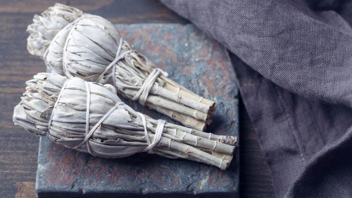Smudging is a bridge between the worlds, carried by the scent of the herbs that connect us with the divine.