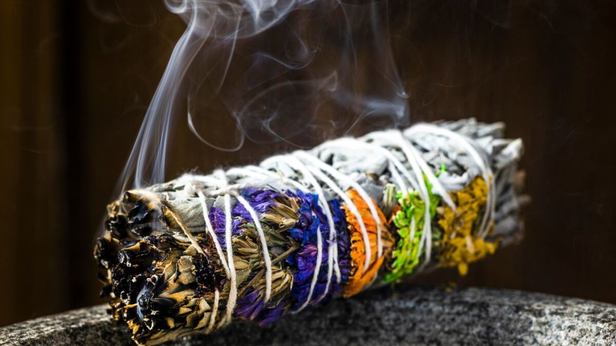 Burning the herbs tells an ancient story – one of healing, cleansing, and new beginnings.