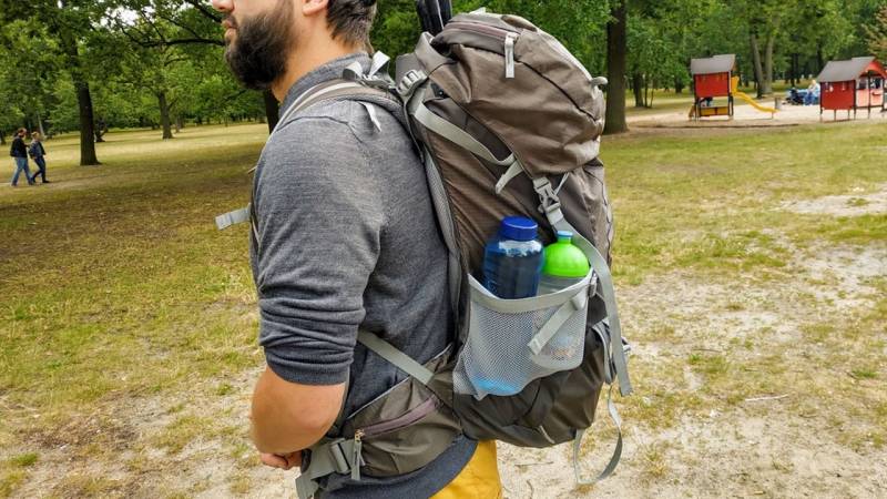 Ein Rucksack muss für mich gut am Körper anliegen und robust sein