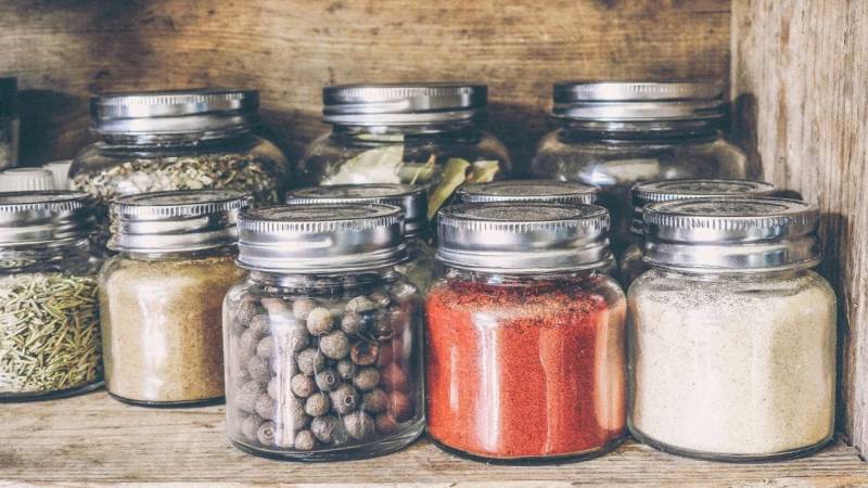 Spices, salt, and pepper are infinitely durable