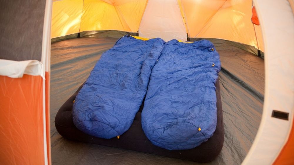 You should air out your sleeping bag