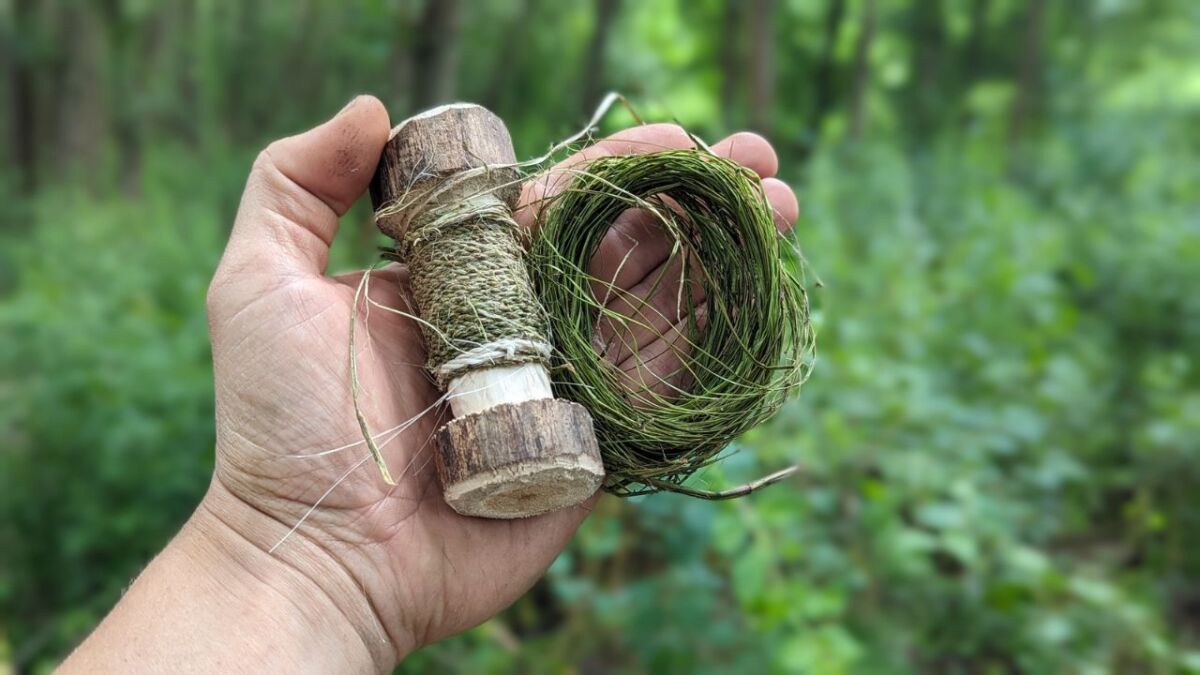 Selbst Seile herstellen für Survival (Schnur aus Brennnessel)