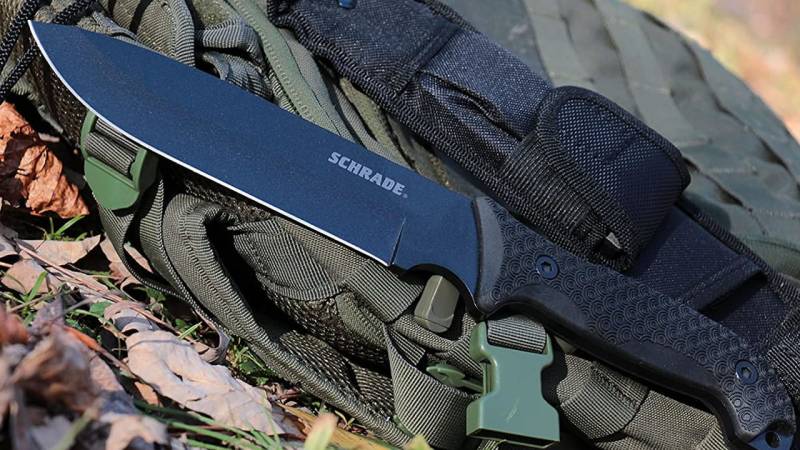 Survival-Messer mit Flat-Grind