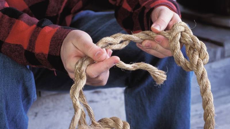 Seile brauchst du bei Bushcrafting für viele verschiedene Situationen