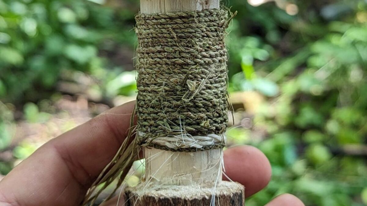 Your finished rope is tear-resistant and can be used immediately
