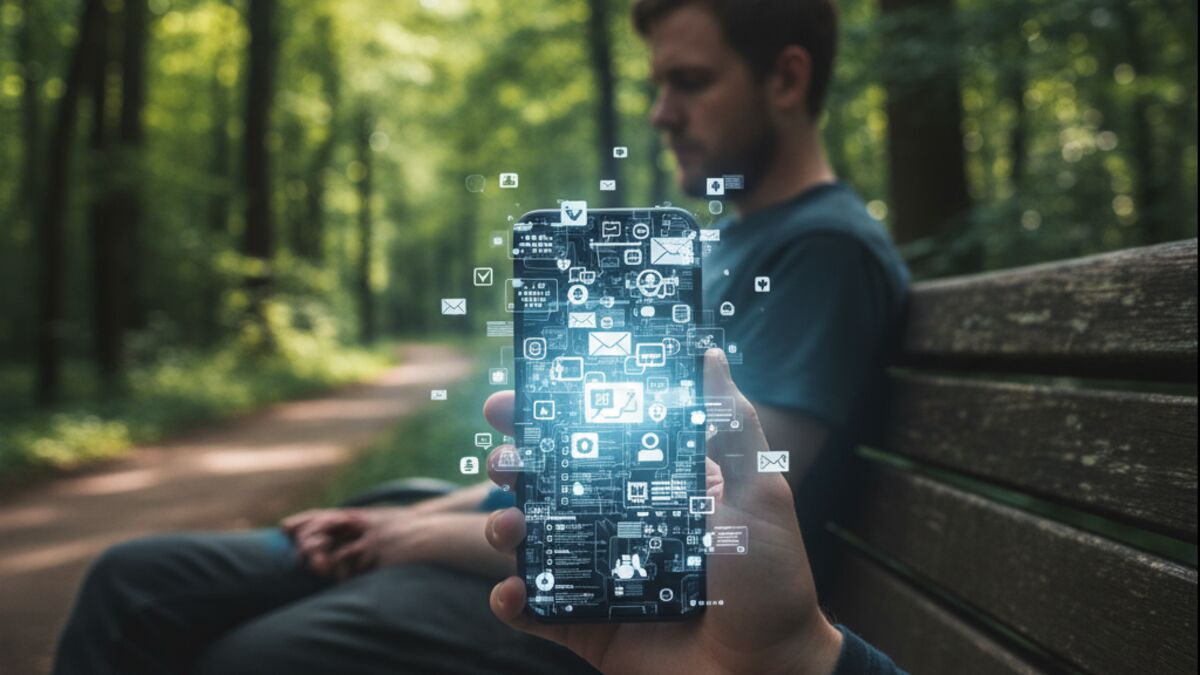 Kreislauf statt Hamsterrad: Warum Entschleunigung befreit smartphone vs natur