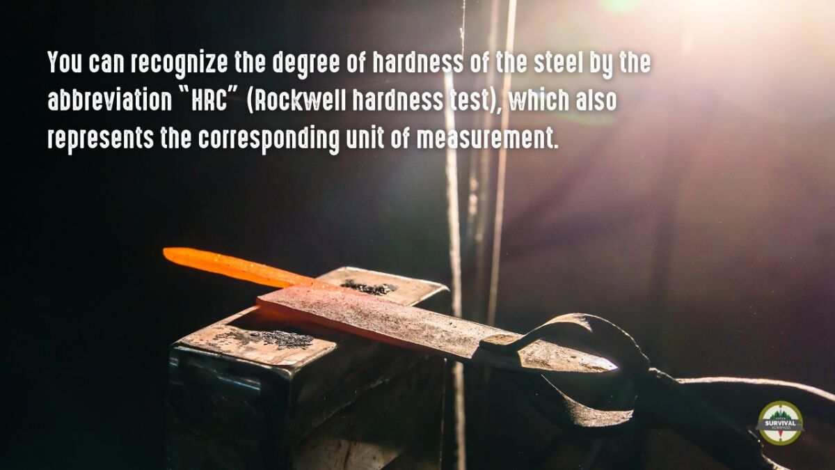 Steel hardness scale